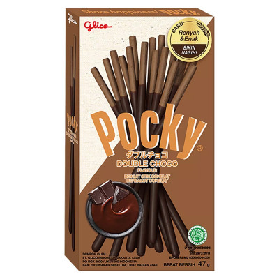 Бисквитные Палочки Pocky Double Choco (Двойной Шоколад) 47гр