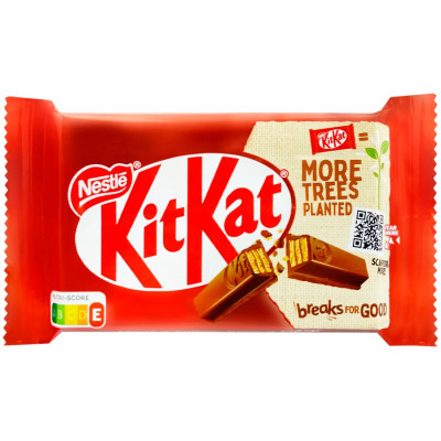 Шок. Батончик Kit Kat 4 Fangers 41,5г Шок. Батончик Kit Kat 4 Fangers 41,5г