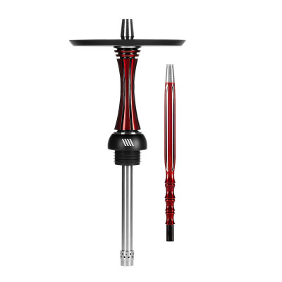 Alpha Hookah Model X REVERSE Red Black