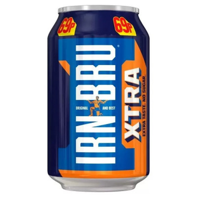 Напиток IRN BRU XTRA 330мл Напиток IRN BRU XTRA 330мл