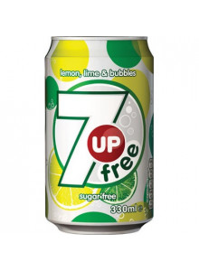 Газированный Напиток 7UP Lemon & Lime Zero 330мл Газированный Напиток 7UP Lemon & Lime Zero 330мл