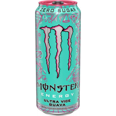 Энергетический Напиток Monster Vice Guava (Без Сахара) 500мл Энергетический Напиток Monster Vice Guava (Без Сахара) 500мл