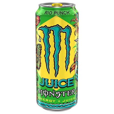 Энергетический Напиток Monster Rio Punch 500мл Энергетический Напиток Monster Rio Punch 500мл
