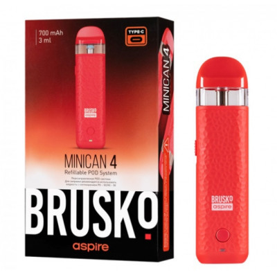 Brusko Minican 4 Красный