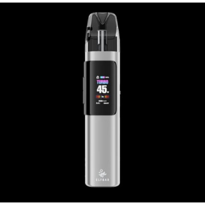ELFBAR ELFX PRO Refillable Pod Kit Silver ELFBAR ELFX PRO Refillable Pod Kit Silver