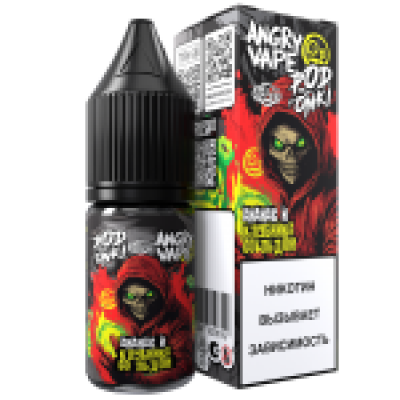 Жидкость Angry Vape X Podonki Ананас Клубника Лёд 10мл