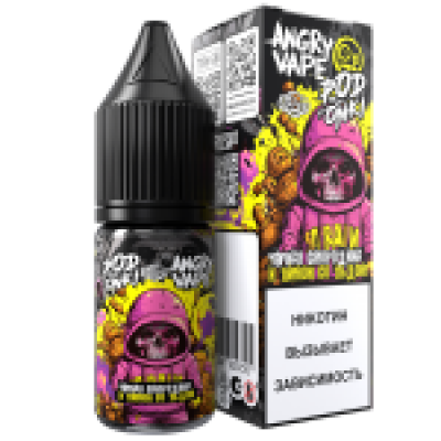 Жидкость Angry Vape X Podonki Чёрная Смородина Лимон Лёд 10мл Жидкость Angry Vape X Podonki Чёрная Смородина Лимон Лёд 10мл