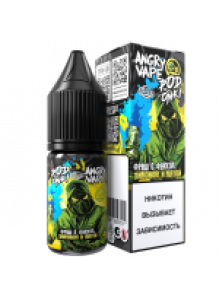 Жидкость Angry Vape X Podonki Фреш Фейхоа Лимон Мята 10мл Жидкость Angry Vape X Podonki Фреш Фейхоа Лимон Мята 10мл
