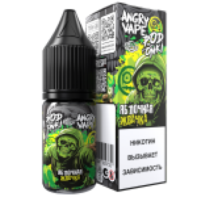 Жидкость Angry Vape X Podonki Яблочная Жвачка 10мл Жидкость Angry Vape X Podonki Яблочная Жвачка 10мл