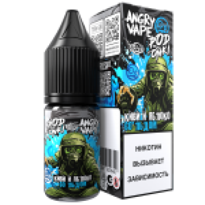 Жидкость Angry Vape X Podonki Киви Яблоко Лёд 10мл