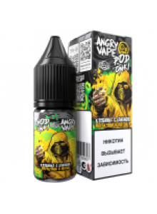 Жидкость Angry Vape X Podonki Клубника Банан Маракуйя Мята 10мл Жидкость Angry Vape X Podonki Клубника Банан Маракуйя Мята 10мл