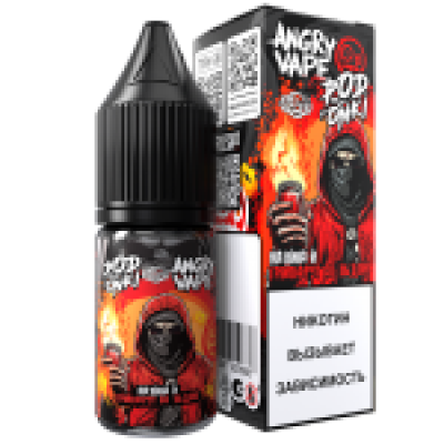Жидкость Angry Vape X Podonki Малина Грейпфрут Лёд 10мл