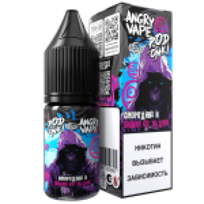 Жидкость Angry Vape X Podonki Смородина Вишня Лёд 10мл