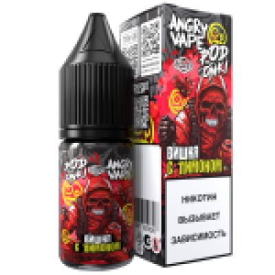 Жидкость Angry Vape X Podonki Вишня Лимон 10мл Жидкость Angry Vape X Podonki Вишня Лимон 10мл