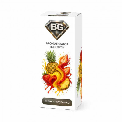 Ароматизатор BG (Bryzgi) Ананас Клубника 14мл Ароматизатор BG (Bryzgi) Ананас Клубника 14мл