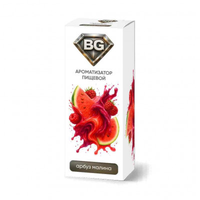 Ароматизатор BG (Bryzgi) Арбуз Малина 14мл Ароматизатор BG (Bryzgi) Арбуз Малина 14мл