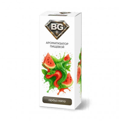 Ароматизатор BG (Bryzgi) Арбуз Мята 14мл Ароматизатор BG (Bryzgi) Арбуз Мята 14мл