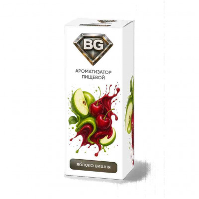 Ароматизатор BG (Bryzgi) Яблоко Вишня 14мл Ароматизатор BG (Bryzgi) Яблоко Вишня 14мл