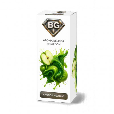 Ароматизатор BG (Bryzgi) Кислые Яблоки 14мл Ароматизатор BG (Bryzgi) Кислые Яблоки 14мл