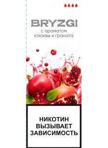 Ароматизатор BG (Bryzgi) Клюква Гранат Лёд 14мл