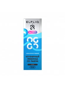 Ароматизатор ELFLIQ X OGGO ICE Клубничный Лимонад со Льдом 14мл
