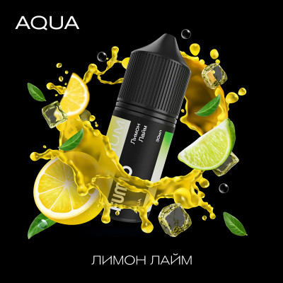 Жидкость Fumo AQUA Лимон Лайм 30мл 20мг Жидкость Fumo AQUA Лимон Лайм 30мл 20мг