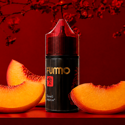 Жидкость Fummo Asia Белый Персик 30мл 20мг Жидкость Fummo Asia Белый Персик 30мл 20мг