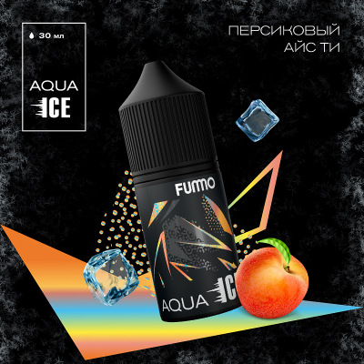 Жидкость Fummo AQUA ICE Персиковый Чай Лёд 30мл 20мг