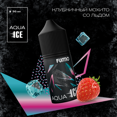 Жидкость Fummo AQUA ICE Клубничный Мохито Лёд 30мл 20мг Жидкость Fummo AQUA ICE Клубничный Мохито Лёд 30мл 20мг