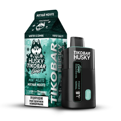 Электронная Сигарета Tikobar Husky Сибирь 12000 Мятный Мохито Электронная Сигарета Tikobar Husky Сибирь 12000 Мятный Мохито