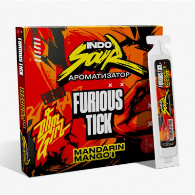 Ароматизатор IndoSour Furios Tick (Манго Мандарин) 13мл Ароматизатор IndoSour Furios Tick (Манго Мандарин) 13мл