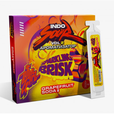 Ароматизатор IndoSour Sparkling Brisk (Грейпфрутовый Лимонад) 13мл Ароматизатор IndoSour Sparkling Brisk (Грейпфрутовый Лимонад) 13мл