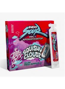 Ароматизатор IndoSour Squishy Cloudz (Жвачка Красное Яблоко) 13мл