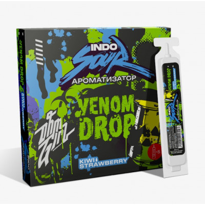 Ароматизатор IndoSour Venom Drop (Киви Клубника) 13мл Ароматизатор IndoSour Venom Drop (Киви Клубника) 13мл