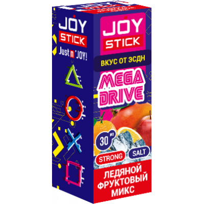 Жидкость JoyStick MegaDrive Ледяной Фруктовый Микс 30мл Strong
