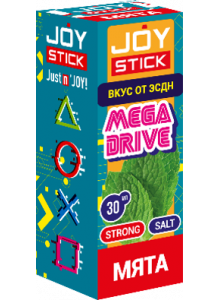 Жидкость JoyStick MegaDrive Мята 30мл Strong Жидкость JoyStick MegaDrive Мята 30мл Strong