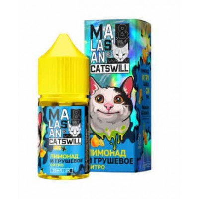 Жидкость Malasian X Catswill Lemonade Pear Lemon (Лимонад и Грушевое Ситро) 30мл 20мг Hard Жидкость Malasian X Catswill Lemonade Pear Lemon (Лимонад и Грушевое Ситро) 30мл 20мг Hard