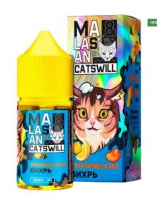 Жидкость Malasian X Catswill Tropics Pineapple Mango Lemon (Тропический  Вихрь) 30мл 20мг Hard