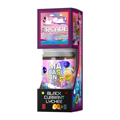 Жидкость Podonki X Malasian Arcade Черная Смородина Личи 30мл 20мг