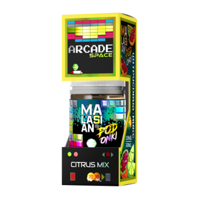Жидкость Podonki X Malasian Arcade Цитрусовый Микс 30мл 20мг Жидкость Podonki X Malasian Arcade Цитрусовый Микс 30мл 20мг