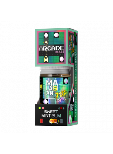 Жидкость Podonki X Malasian Arcade Сладкая Мятная Жвачка 30мл 20мг