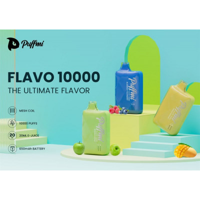 Электронная Сигарета PuffMi Flavo 10000 Алое Виноград
