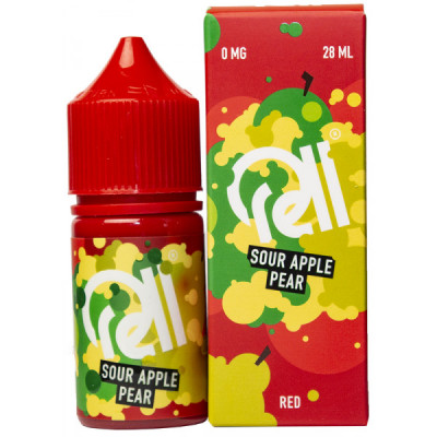 Rell Red Кислое Яблоко Груша 0 мг 30 мл Rell Red Кислое Яблоко Груша 0 мг 30 мл