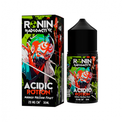 Жидкость Ronin Radioactive Acidis Potion (Кислое Манго Маракуйя) 30мл 20мг Жидкость Ronin Radioactive Acidis Potion (Кислое Манго Маракуйя) 30мл 20мг
