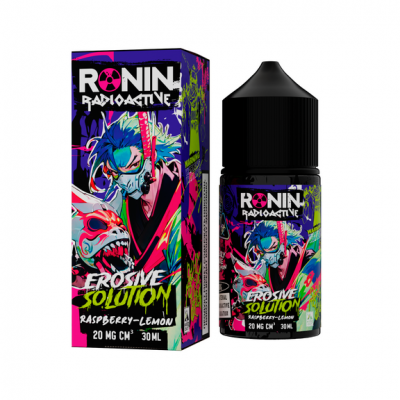Жидкость Ronin Radioactive Erosive Solution (Малина с Лимоном) 30мл 20мг Жидкость Ronin Radioactive Erosive Solution (Малина с Лимоном) 30мл 20мг