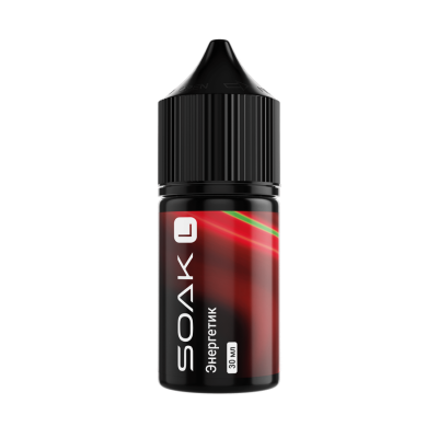 Жидкость Soak L New Energy Drink (Энергетик) Salt 20мг 30мл