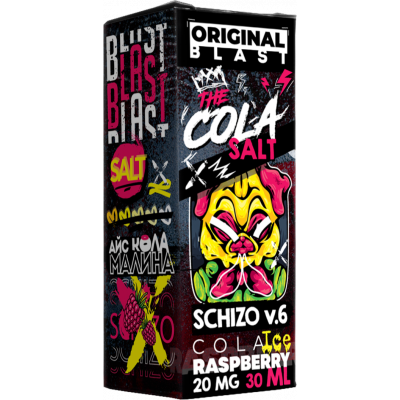Жидкость The Cola Shizo Кола Малина Лёд 30мл 20мг