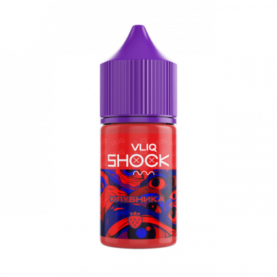 Жидкость VLIQ Shok Strawberry (Клубника) 27мл 0мг Жидкость VLIQ Shok Strawberry (Клубника) 27мл 0мг
