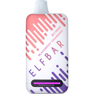 Электронная Сигарета ELF BAR BC18000 Ежевика Клюква Электронная Сигарета ELF BAR BC18000 Ежевика Клюква