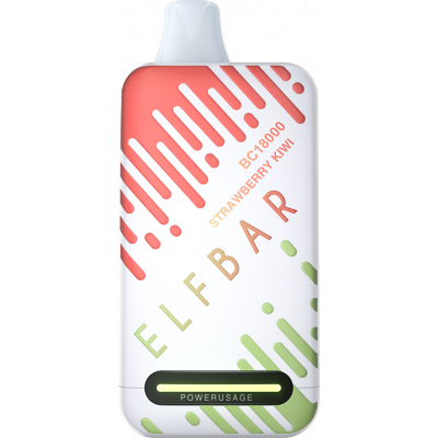 Электронная Сигарета ELF BAR BC18000 Клубника Киви Электронная Сигарета ELF BAR BC18000 Клубника Киви